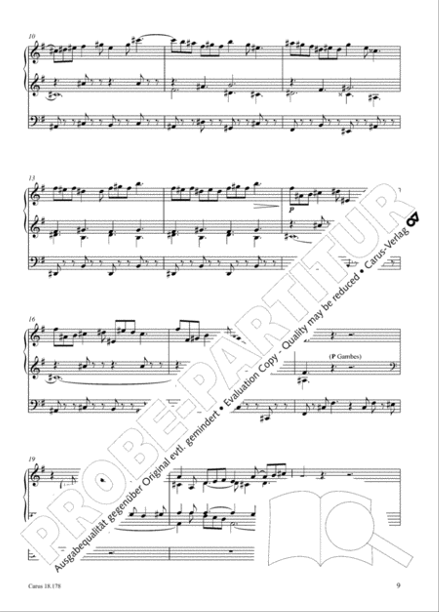 Symphonie No. II pour Orgue Organ scores gallery preview page 24