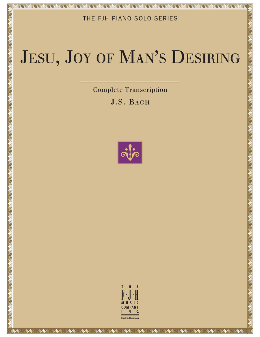 Jesu, Joy of Man's Desiring