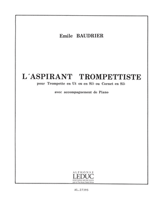 Book cover for L'aspirant Trompettiste (trumpet & Piano)