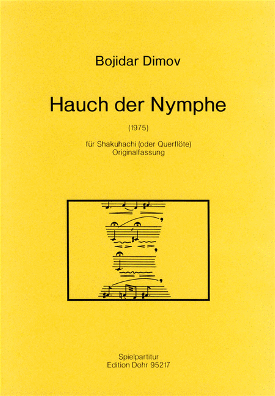 Hauch der Nymphe (1975) (Originalfassung für Shakuhachi (oder Querflöte).) Flute scores gallery preview page 1