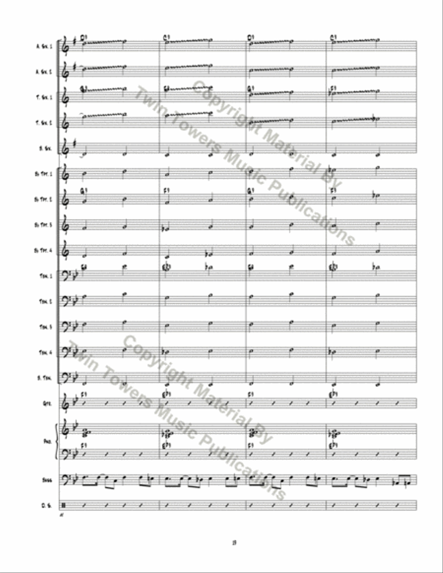 Daddy's House Party Jazz Ensemble scores gallery preview page 20