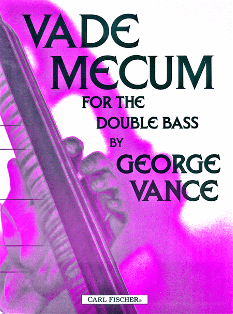 Vade Mecum Double Bass scores gallery preview page 1