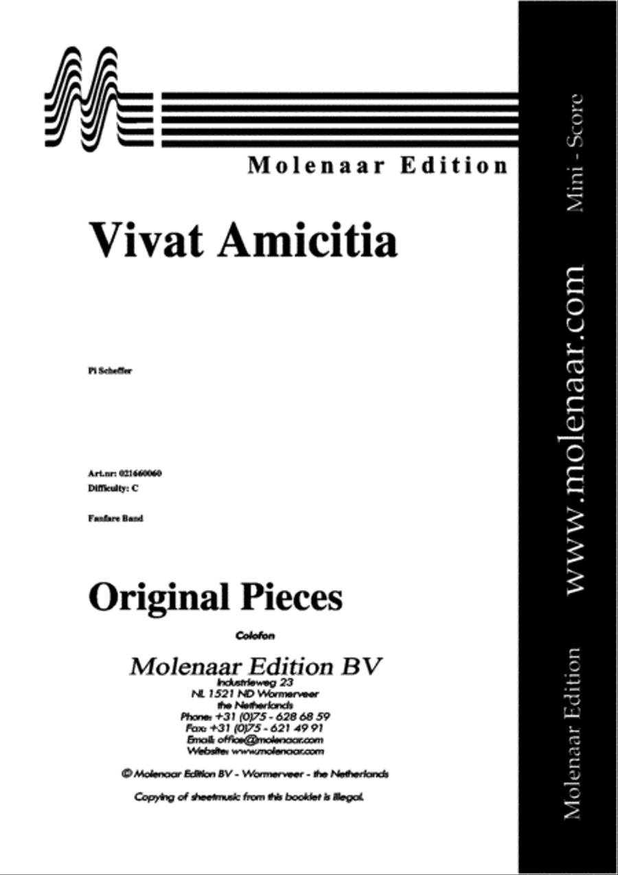 Vivat Amicitia Vivat Amicitia Fanfare Band scores gallery preview page 2