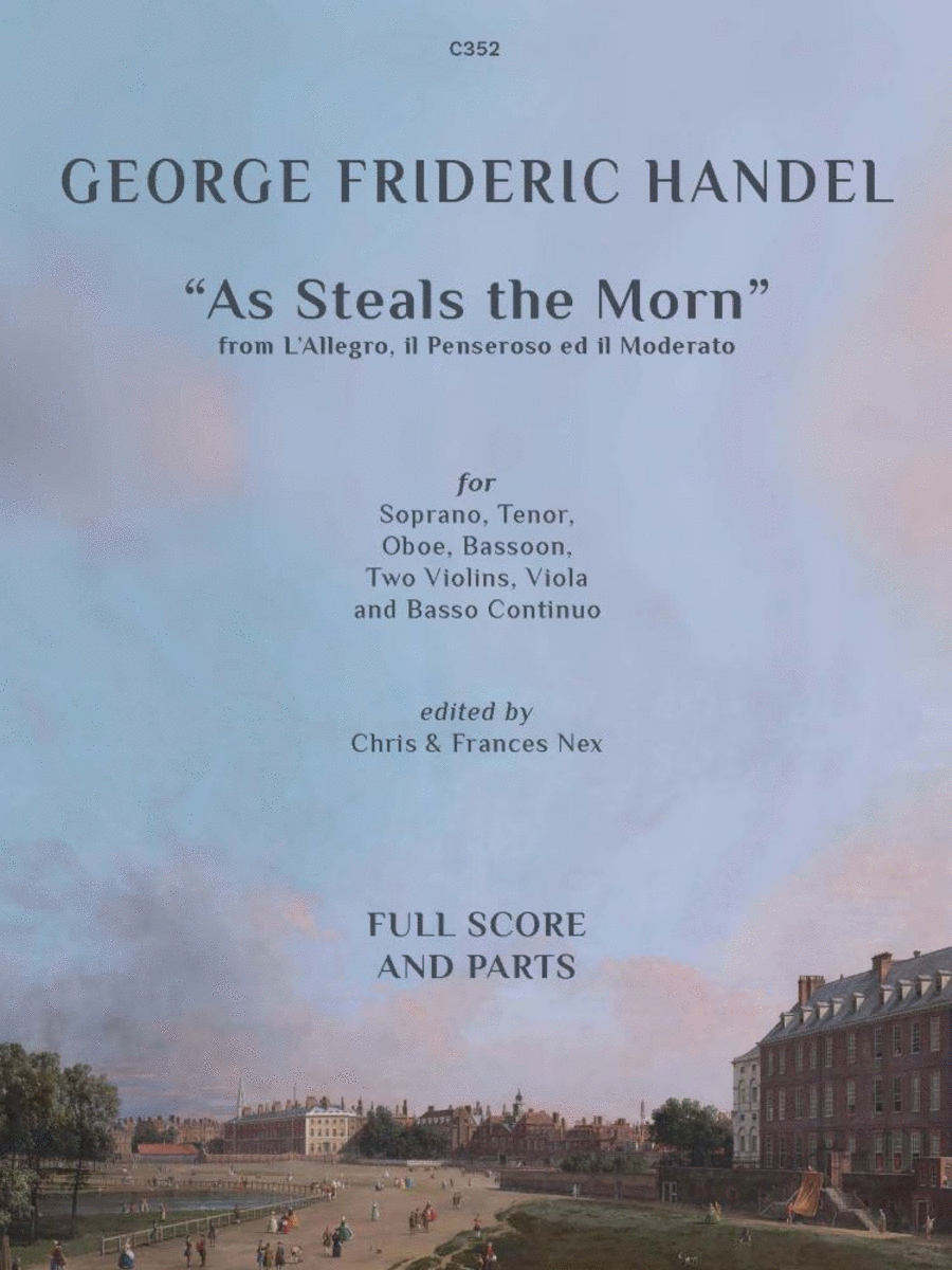 As Steals the Morn from L'Allegro, il pensoroso ed il Moderato Voice Solo scores gallery preview page 1