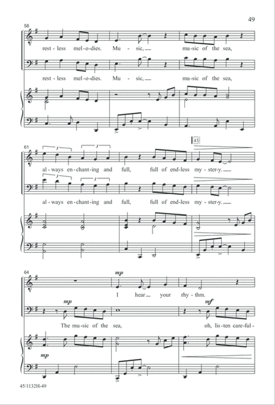 Singable Solutions for TB Choirs TB scores gallery preview page 49