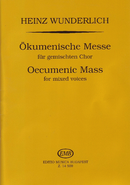 Ökumenische Messe für gemischten Chor