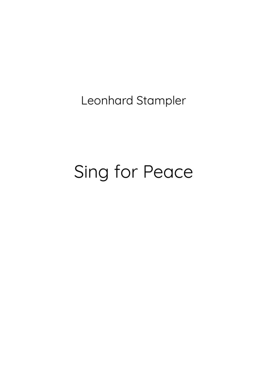Sing for Peace image number null