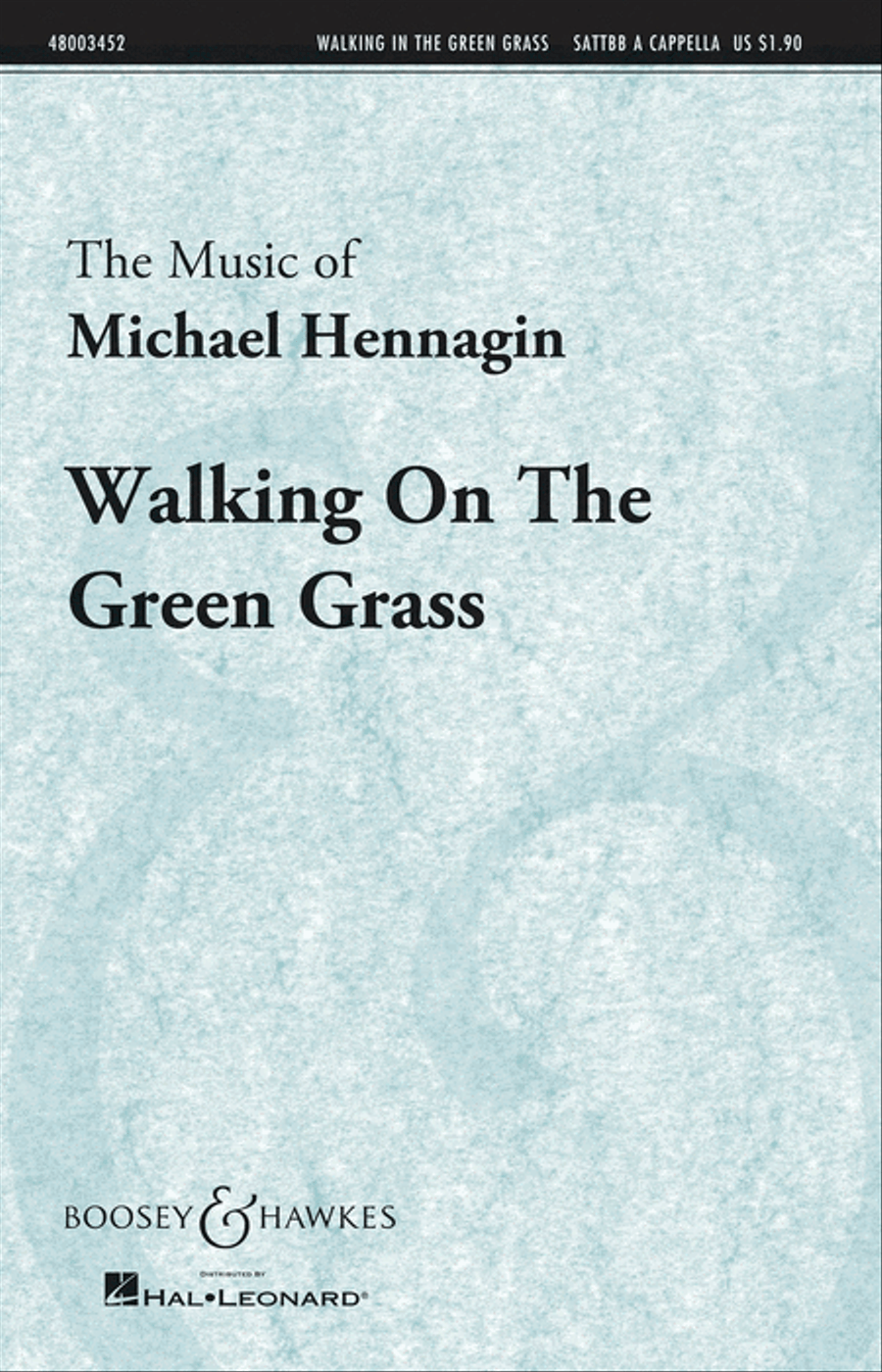 Walking On the Green Grass A Cappella scores gallery preview page 1