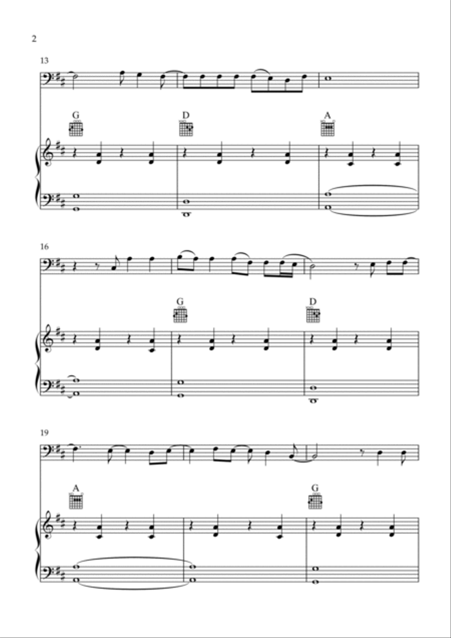 When I Get There Piano scores gallery preview page 2