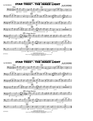 Book cover for Star Trek - The Inner Light - 2nd Trombone