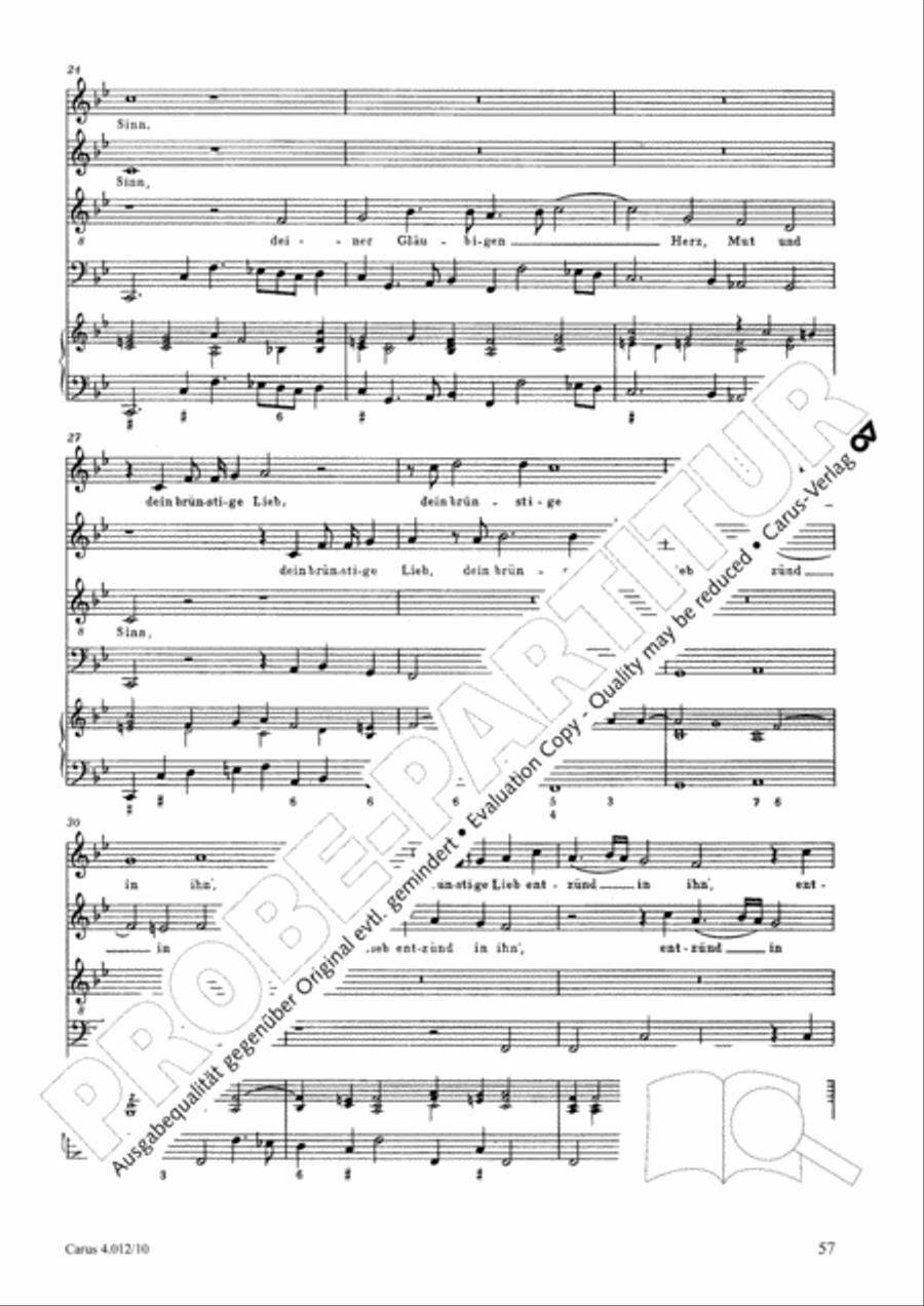 Opella Nova I. Teil 1618 Opella Nova I. Teil 1618 Collection / Songbook scores gallery preview page 58
