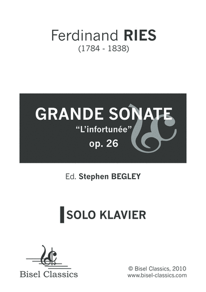 Grande Sonate ''L'infortune'', Op. 26