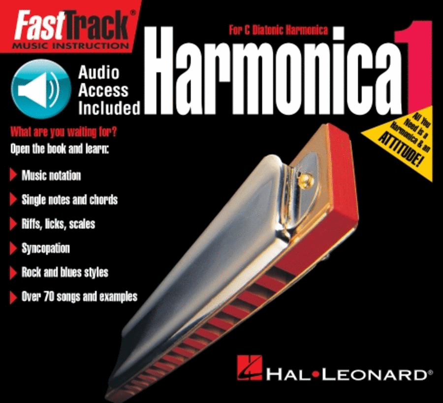 FastTrack Mini Harmonica Method Book 1 Harmonica scores gallery preview page 1