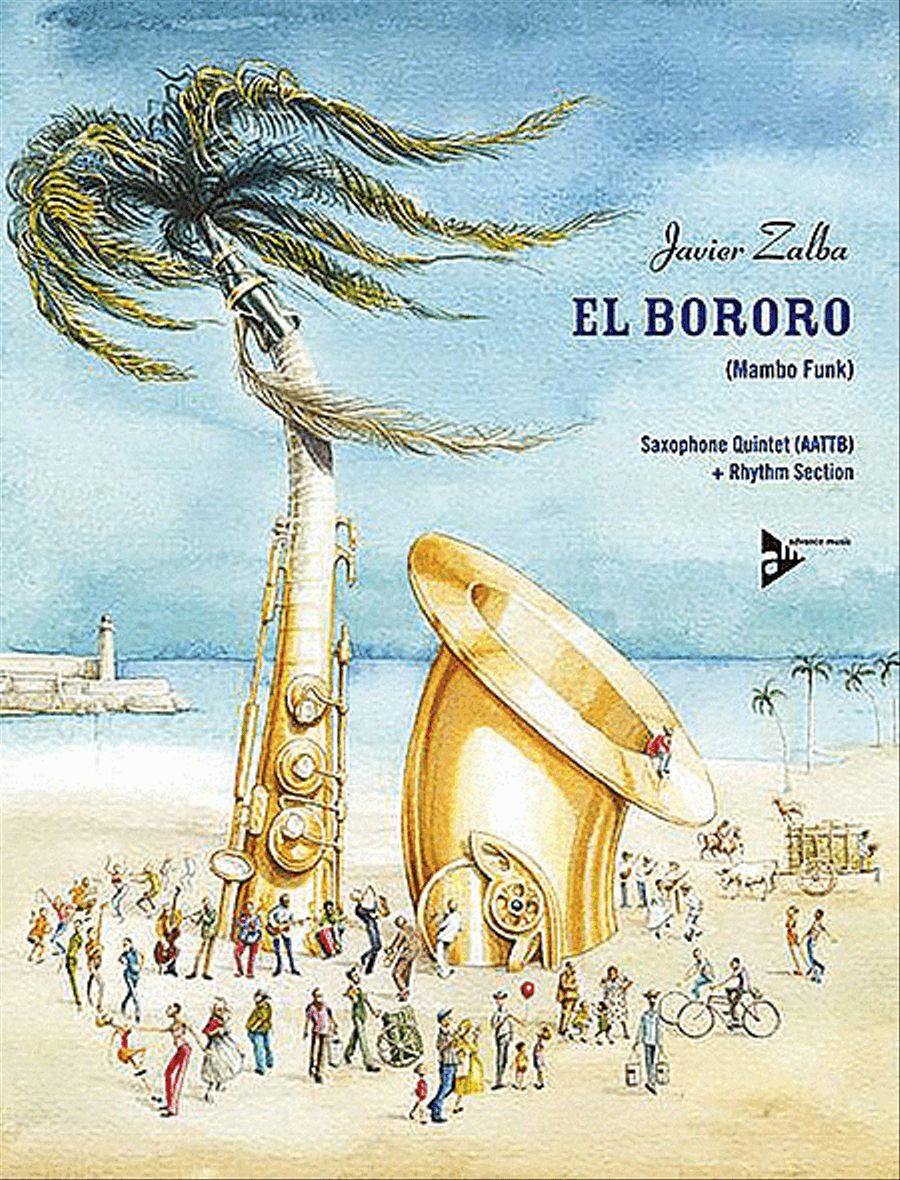 El Bororo (Mambo Funk) Saxophone Quintet scores gallery preview page 1