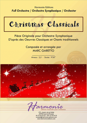 Book cover for Christmas Classicals - The Ultimate Xmas Medley !