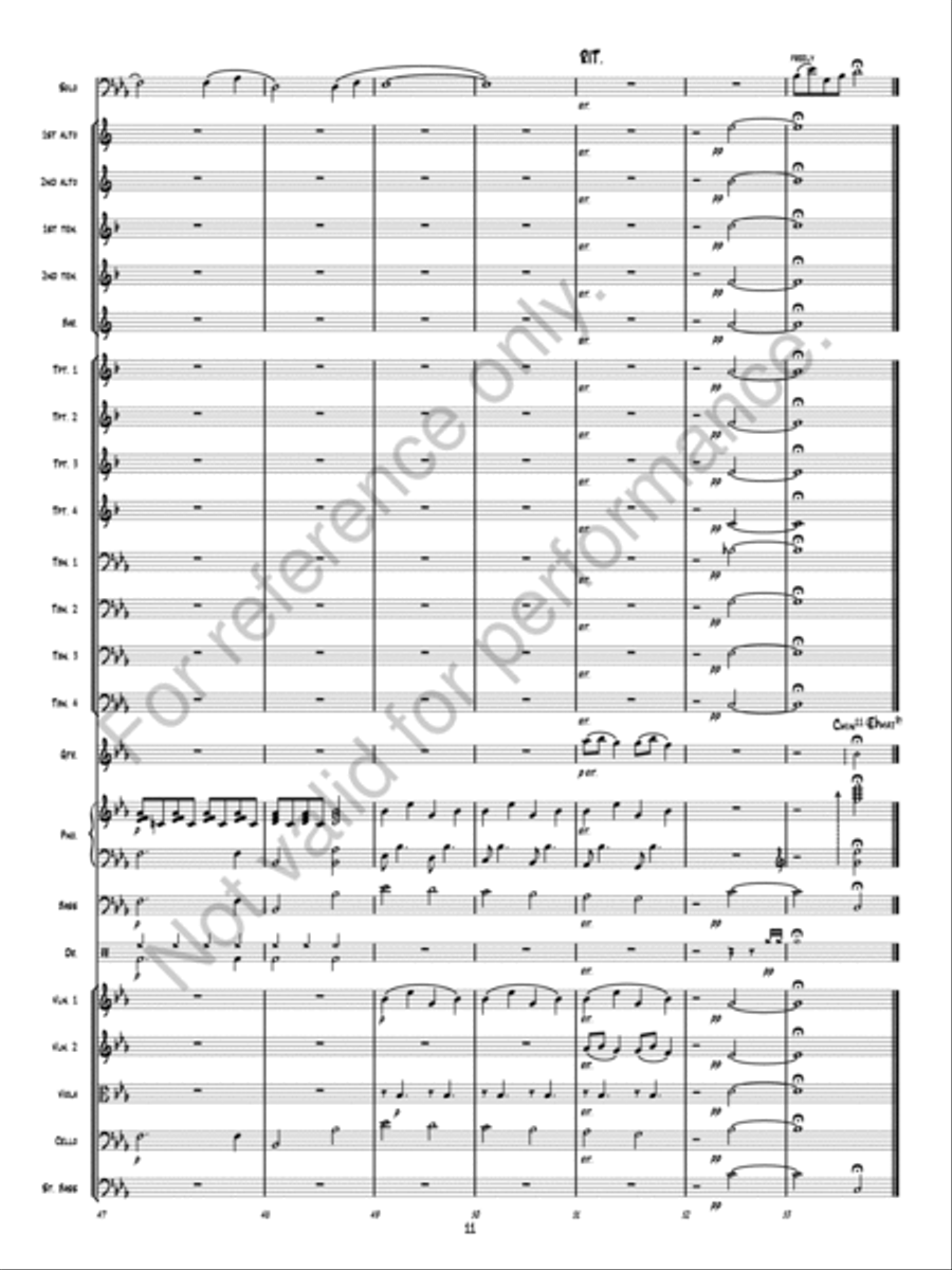 Still, Still, Still Still, Still, Still Jazz Ensemble scores gallery preview page 10