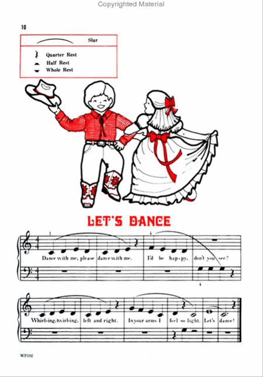 Traditional Primer Piano Solos Piano Method scores gallery preview page 3