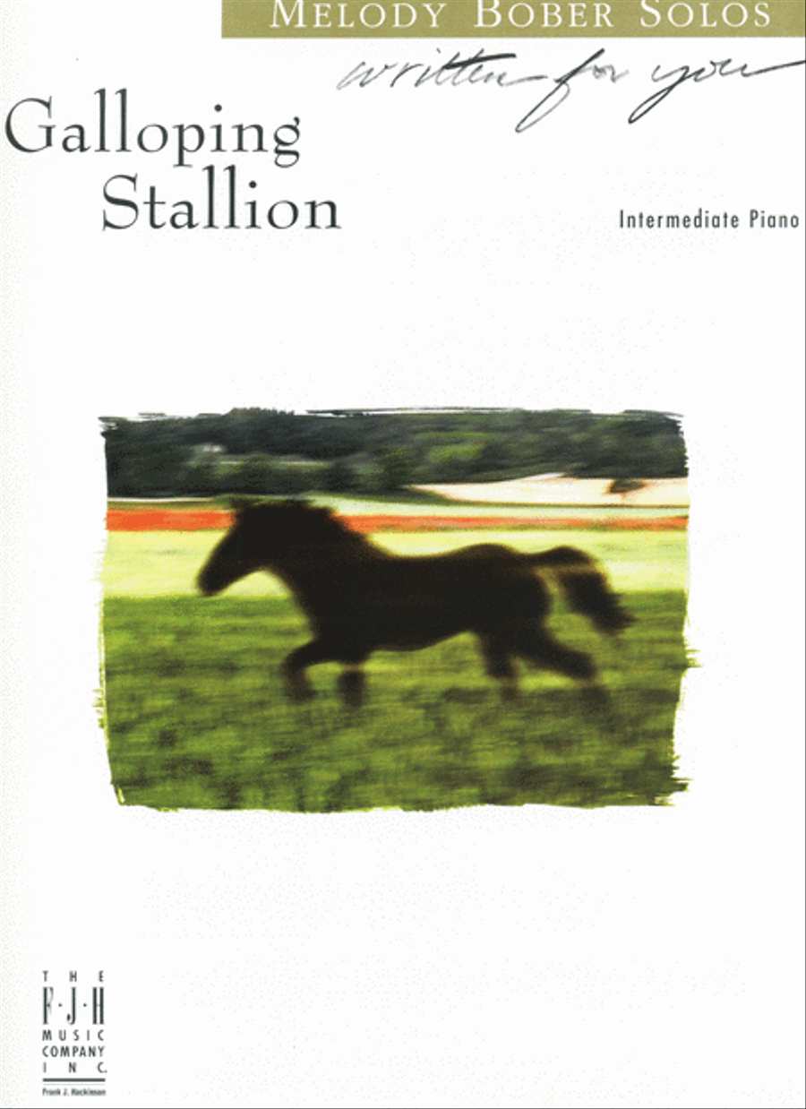 Galloping Stallion Piano Solo scores gallery preview page 1