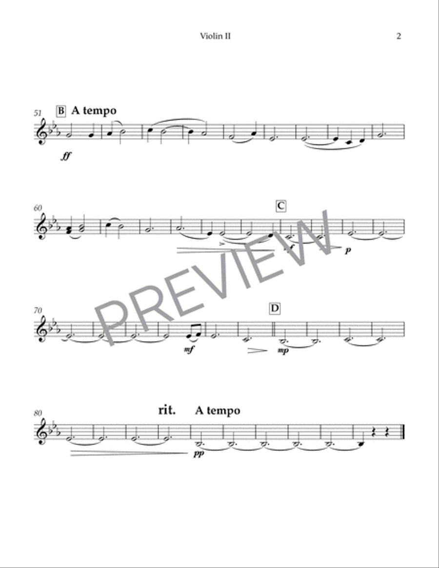 The Ground (Full Score and Instrumental Parts) Choir scores gallery preview page 24
