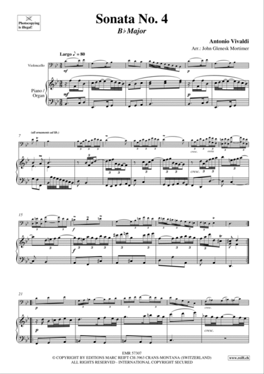 Sonata No. 4 Sonata No. 4 Organ scores gallery preview page 4