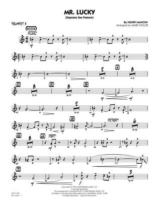 Mr. Lucky (Soprano Sax Feature) - Trumpet 3