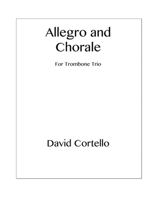 Allegro and Chorale for Trombone Trio (Score and Parts)
