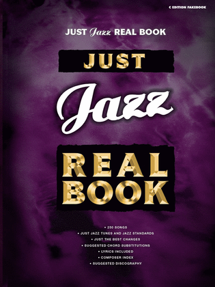 Book cover for Just Jazz Real Book