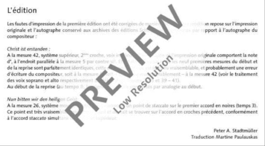 Six Organ Chorales Organ scores gallery preview page 10