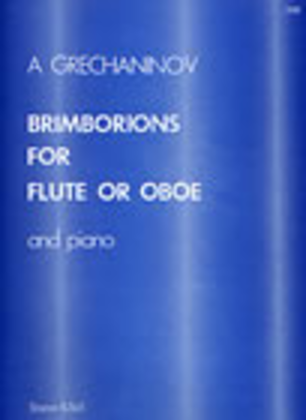 Book cover for Brimborions for Flute and Piano