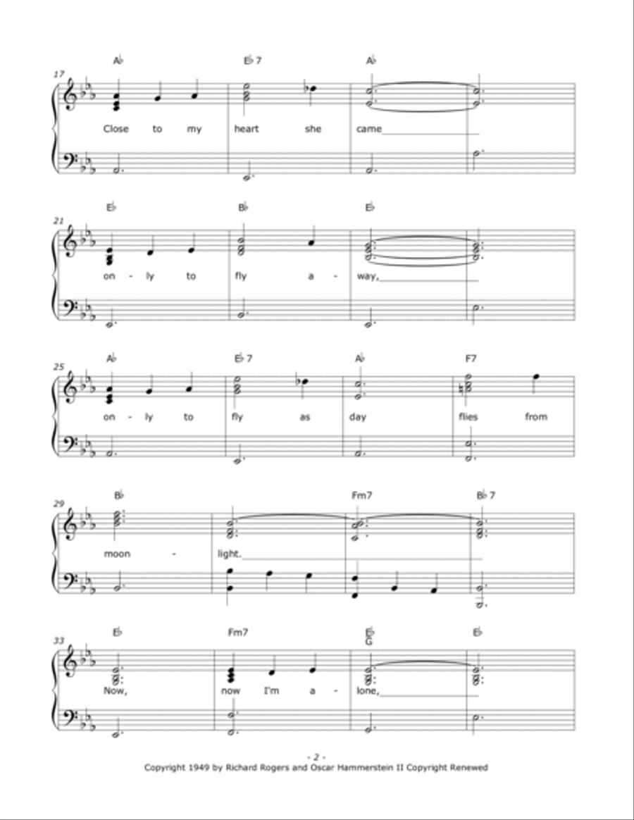 This Nearly Was Mine Voice scores gallery preview page 2