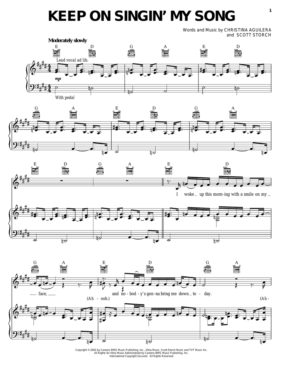Keep On Singin' My Song