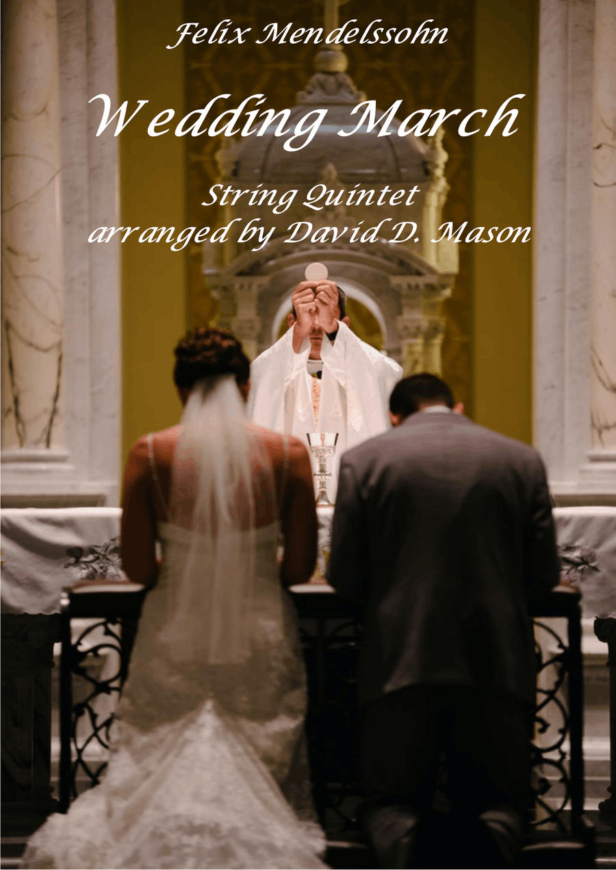Wedding March by Mendelssohn String Orchestra scores gallery preview page 1