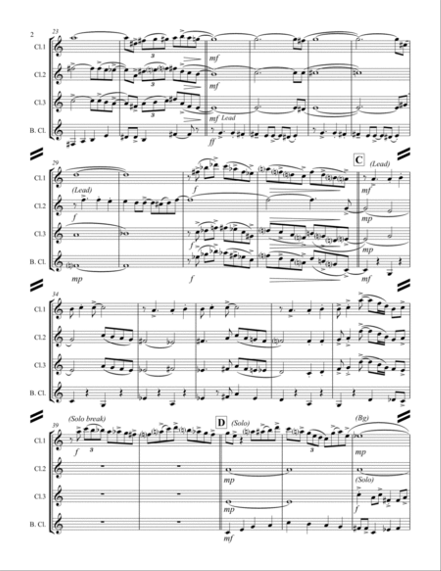 Witchcraft Woodwind Ensemble scores gallery preview page 3
