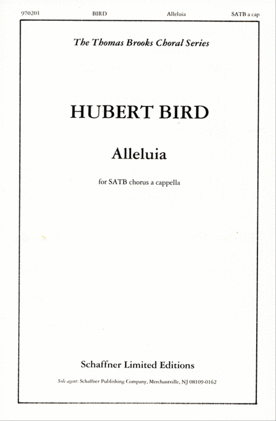 Alleluia 4-Part scores gallery preview page 1