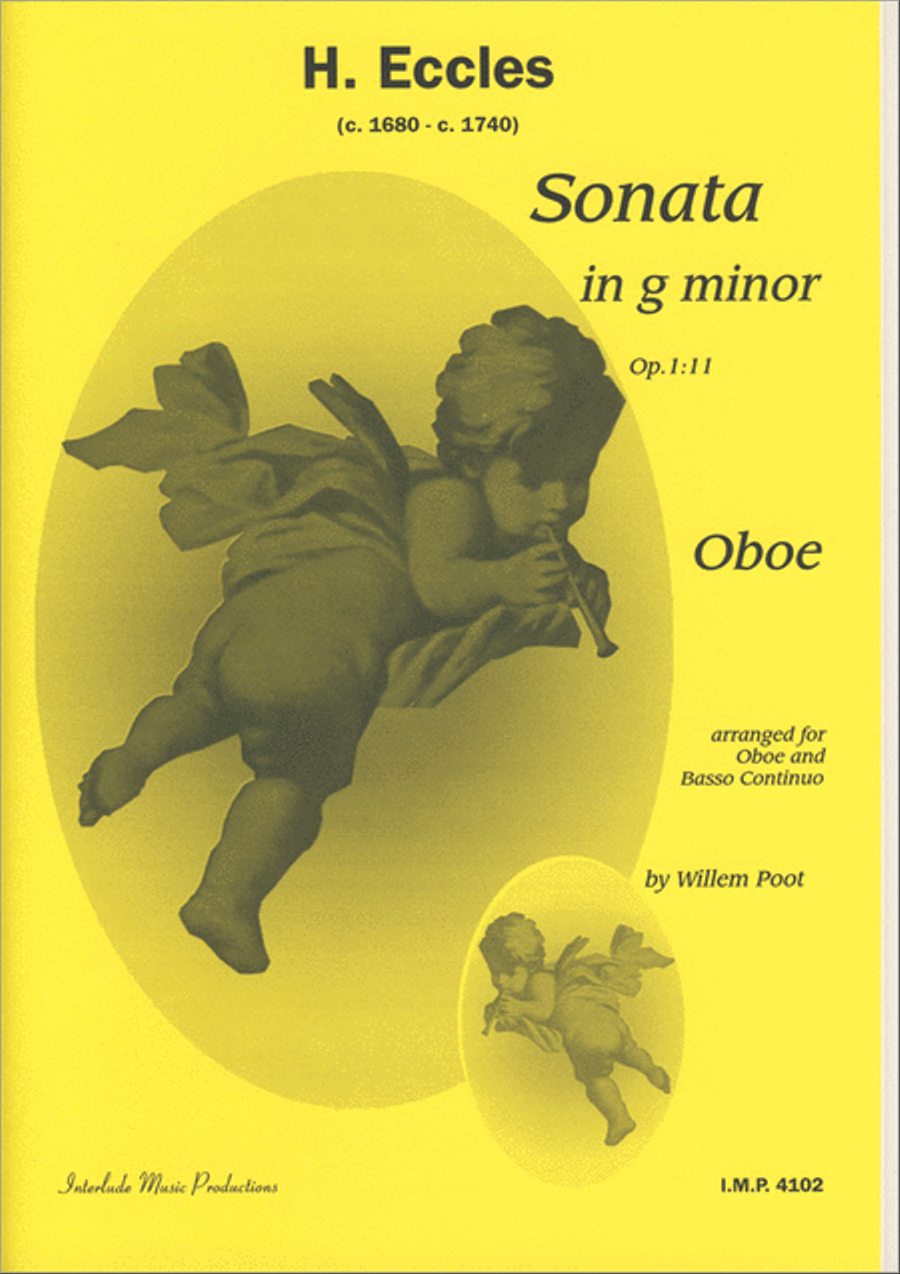 Sonate 11 G Op.1 Oboe scores gallery preview page 1