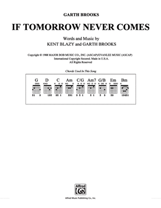 If Tomorrow Never Comes