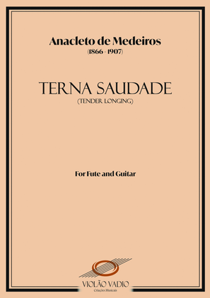 Book cover for Terna Saudade (Tender Longing) - Flute and Guitar