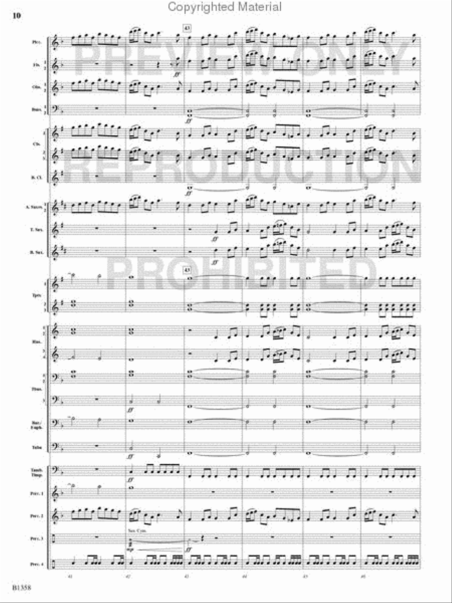Three Celtic Dances Three Celtic Dances Concert Band scores gallery preview page 9