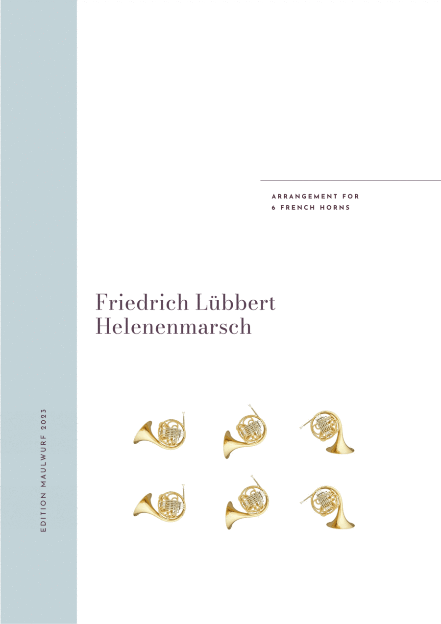 Helenenmarsch Horn scores gallery preview page 1