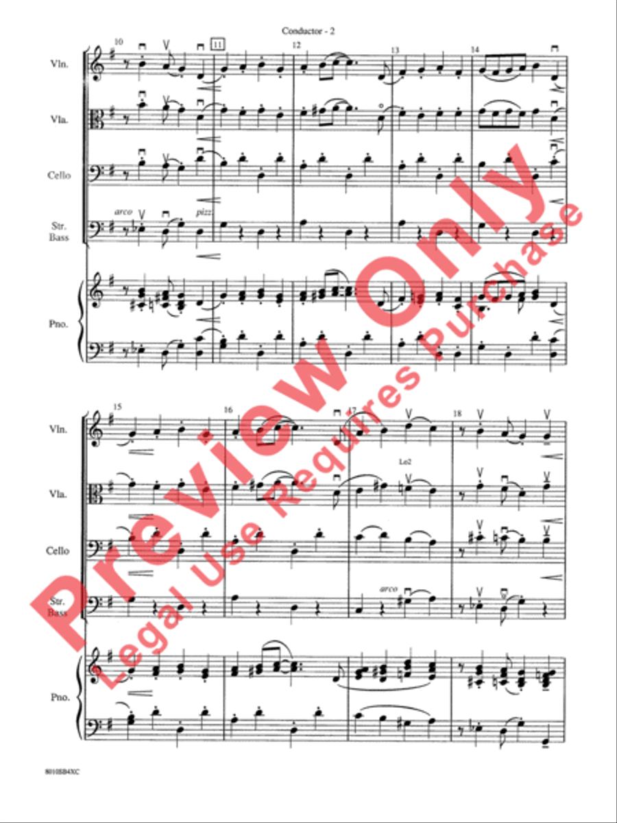 The Syncopated Clock String Orchestra scores gallery preview page 5