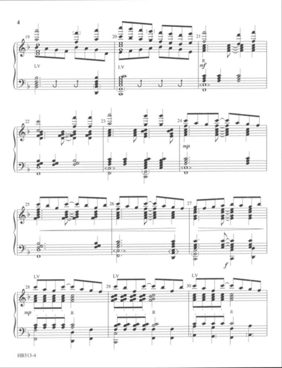 How Firm a Foundation - Childers 5-Octaves scores gallery preview page 4