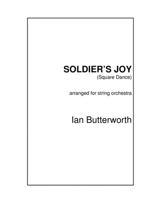 IAN BUTTERWORTH Soldier's Joy (Square Dance) for elementary string orchestra