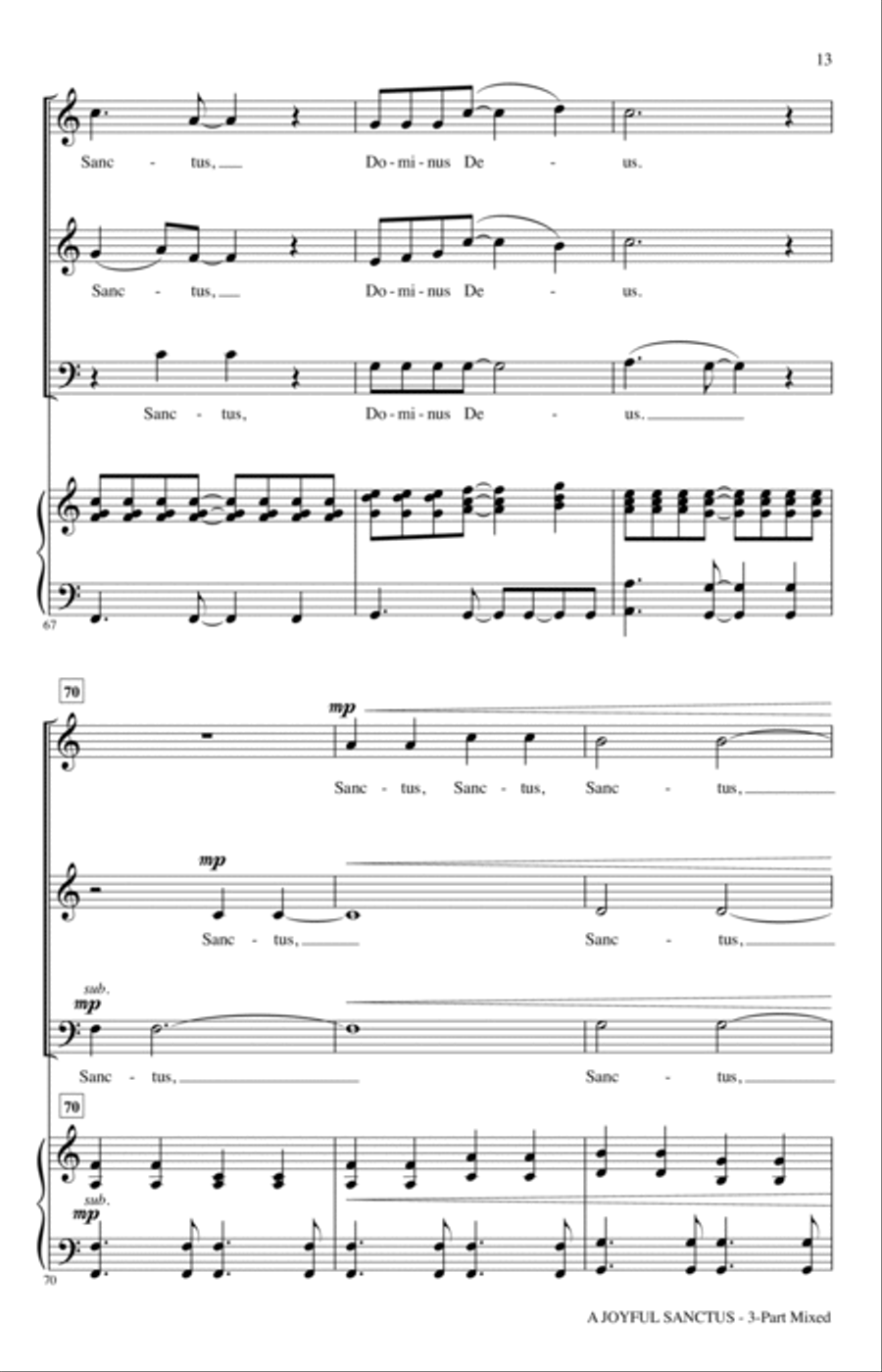 A Joyful Sanctus