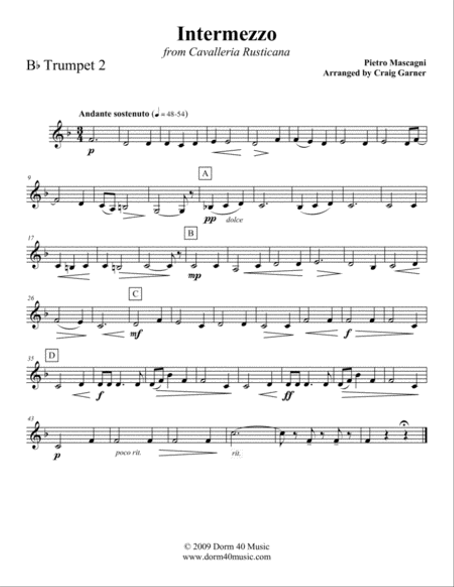 Intermezzo, from 