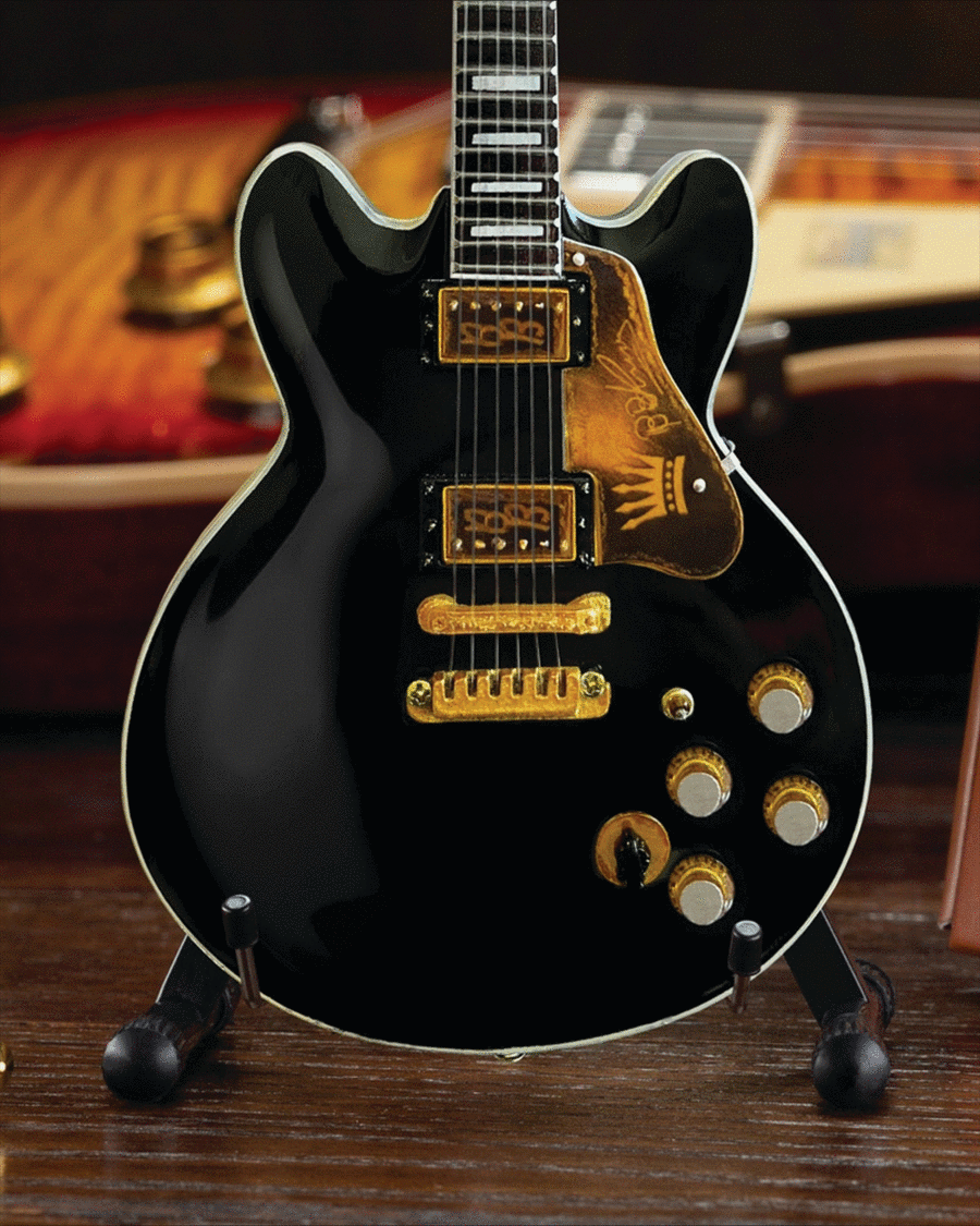 Gibson BB King ES-345 80th Birthday Lucille Mini Guitar Model