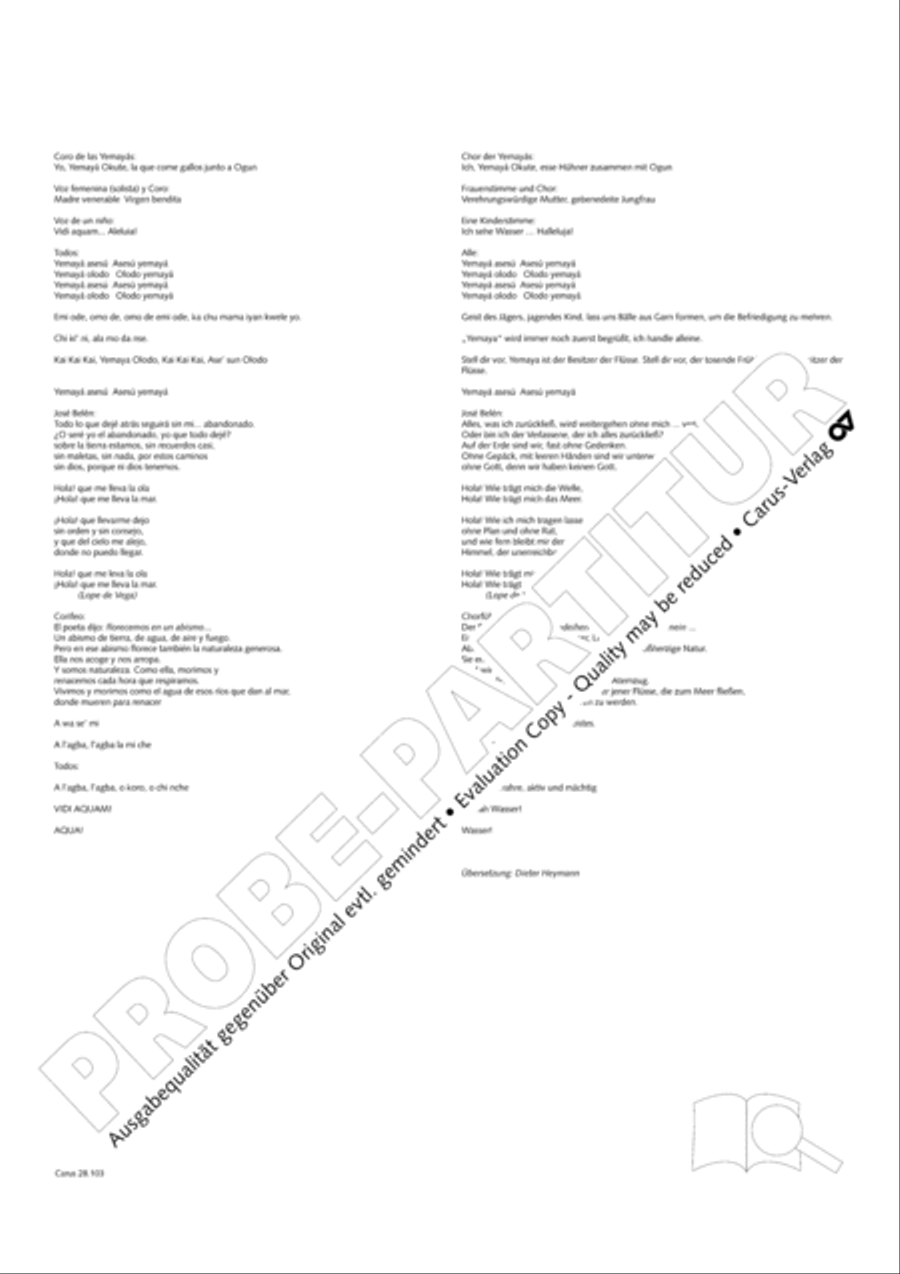 Water 4-Part scores gallery preview page 12