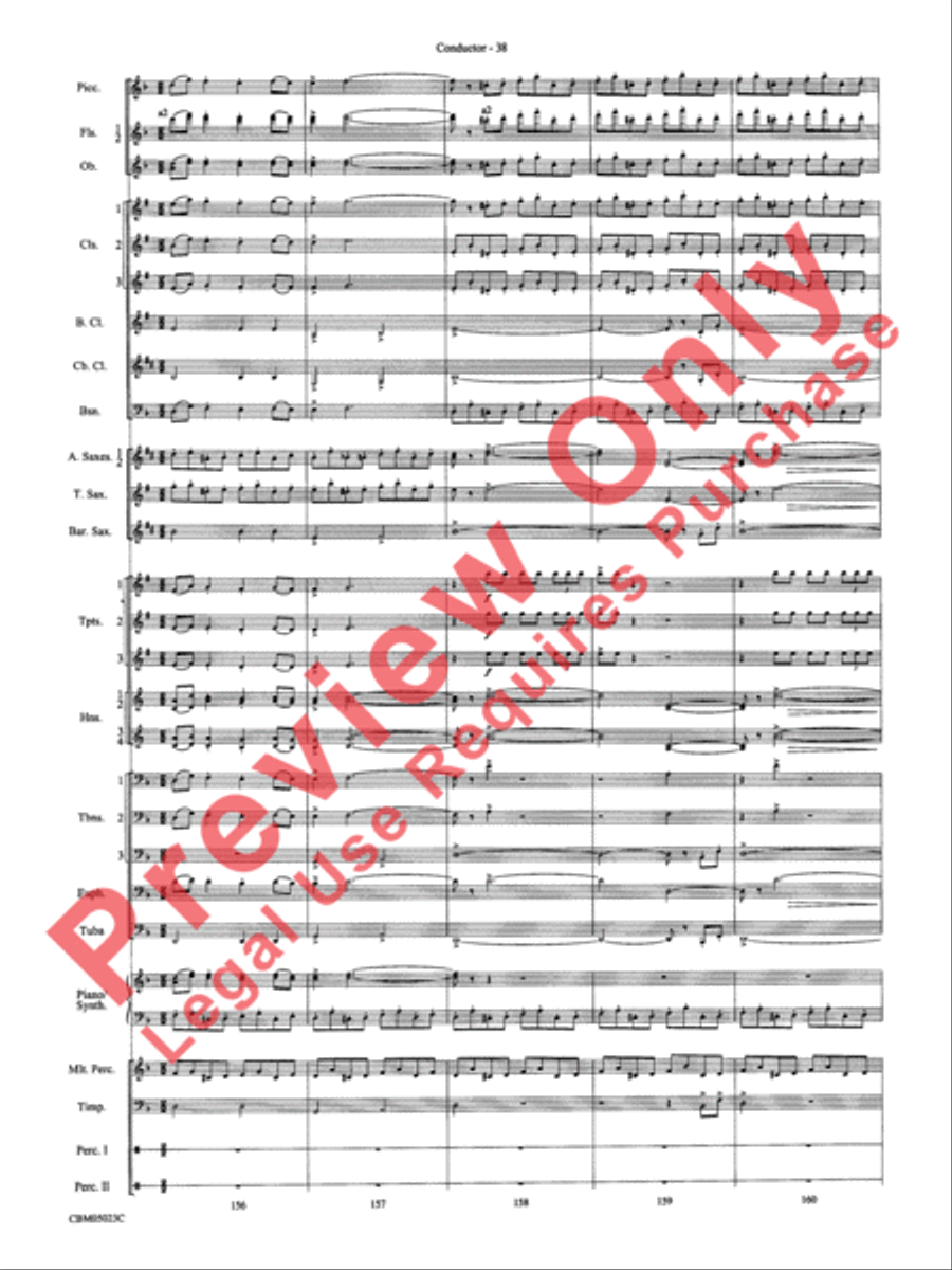 Symphonic Suite from Star Wars: Episode III Revenge of the Sith Concert Band scores gallery preview page 41