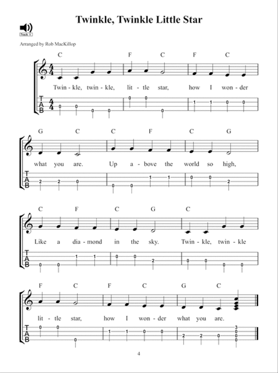 20 Popular Uke Tunes for Kids Ukulele scores gallery preview page 5