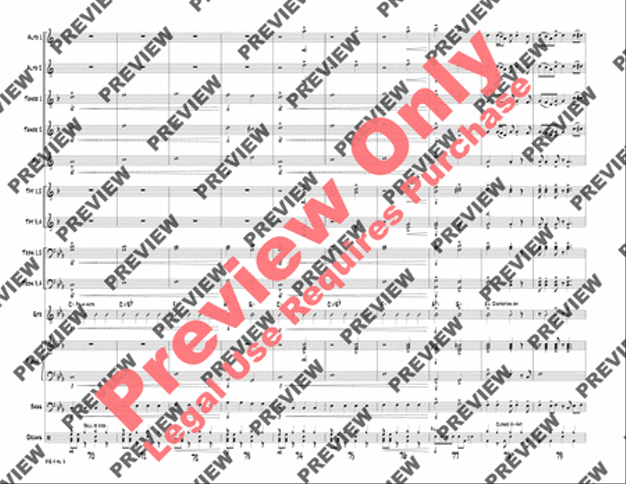 Big V Big V Jazz Ensemble scores gallery preview page 13