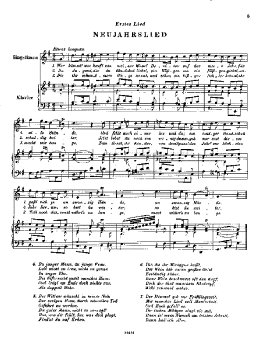 Goethes Leipziger Liederbuch Voice Solo scores gallery preview page 2